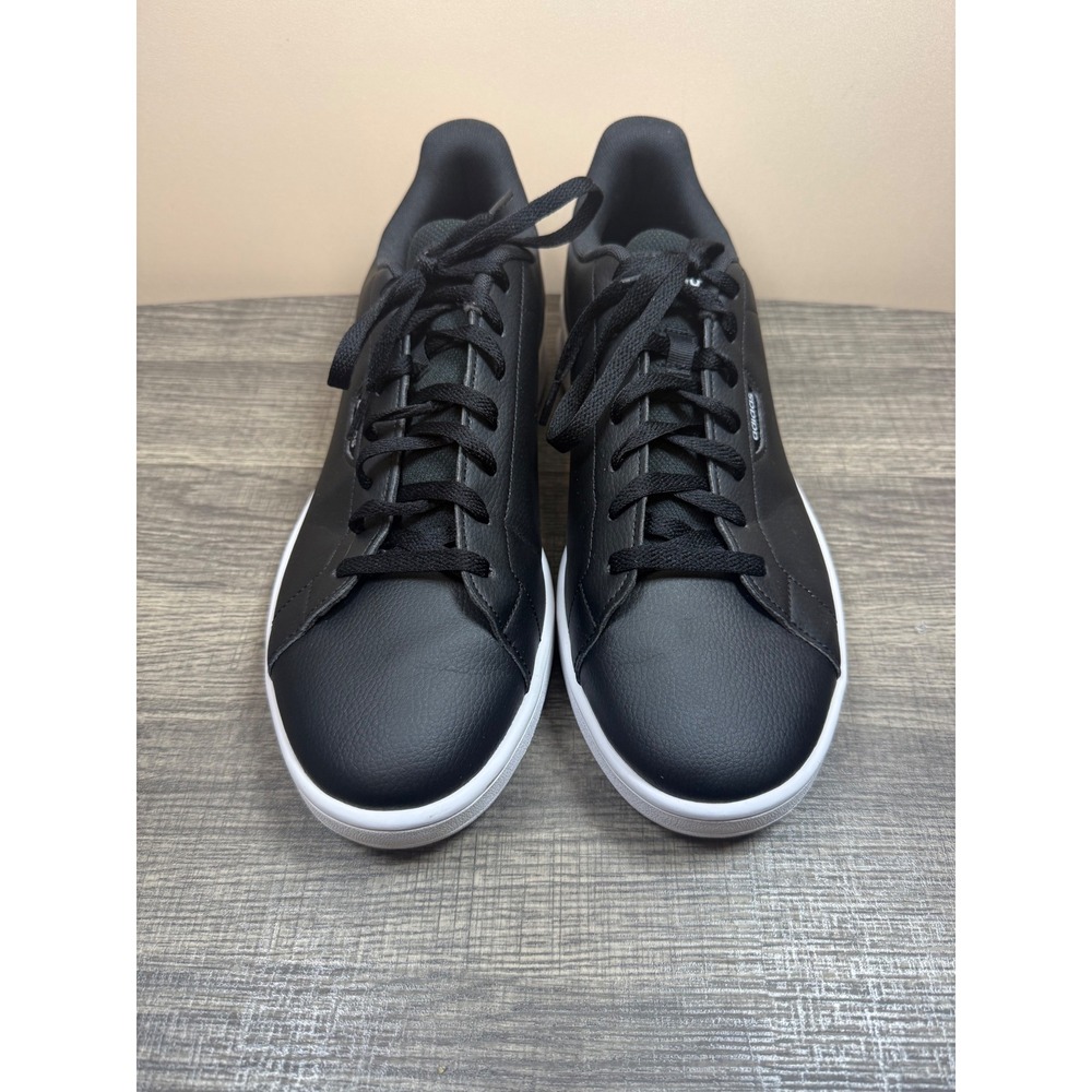 Adidas Grand Court Base 2.0 Mens Sneakers Black White Low Top GW9251 Size 12